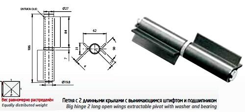 Установка гофрированных дверей с калитками