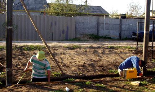 Забор «Шахматы»