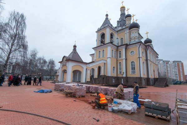 В Выхино-Жулебино построено здание храма в честь Сретения Господня