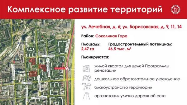 На Соколиной горе построят дома и садик по реновации На Соколиной горе построят дома и садик по реновации